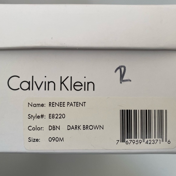 Calvin Klein Patent Slingback Heel, 9 - Picture 15 of 16